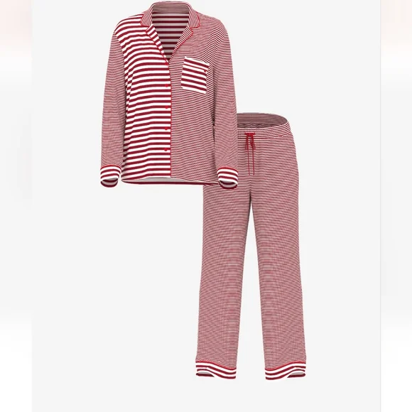 New Victoria Secret So Soft Modal Long Pajama Medium Short - Picture 3 of 6